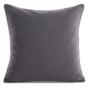 Poszewka na poduszkę Lniana Len boho 43X43 Szara