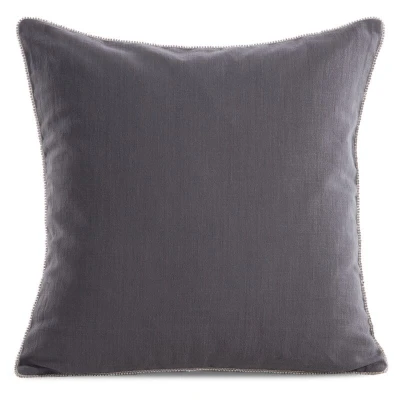 Poszewka na poduszkę Lniana Len boho 43X43 Szara