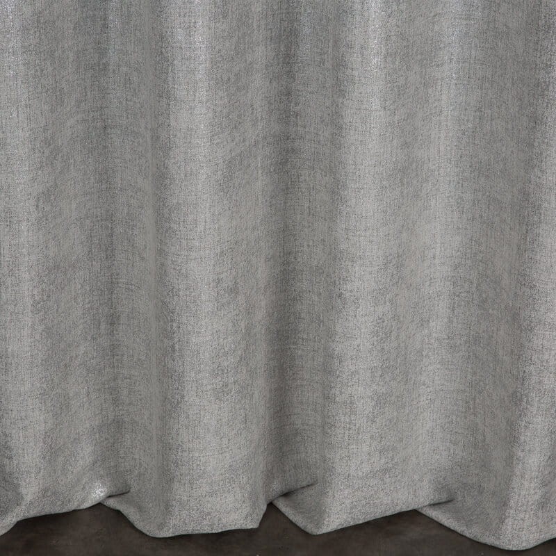 Zasłona gotowa boho płótno len 140X250 Szara