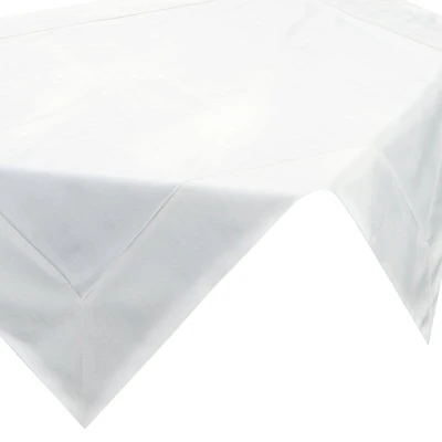 Obrus Bieżnik Welurowy Velvet 85X85 CM BIAŁY