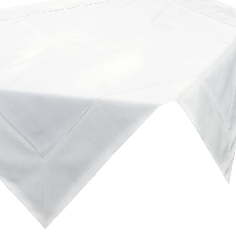 Obrus Bieżnik Welurowy Velvet 85X85 CM BIAŁY