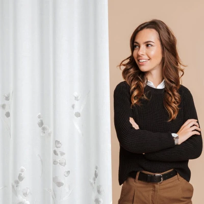 Firana gotowa ISABEL 140X250 CM Biała