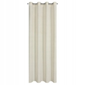 Zasłona gotowa ortex ecru eko 140X250 Naturalna