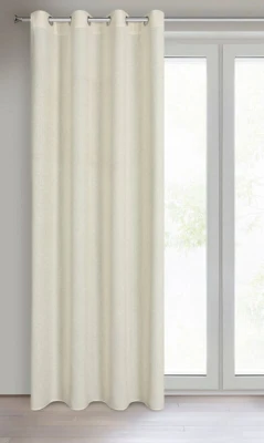 Zasłona gotowa ortex ecru eko 140X250 Naturalna