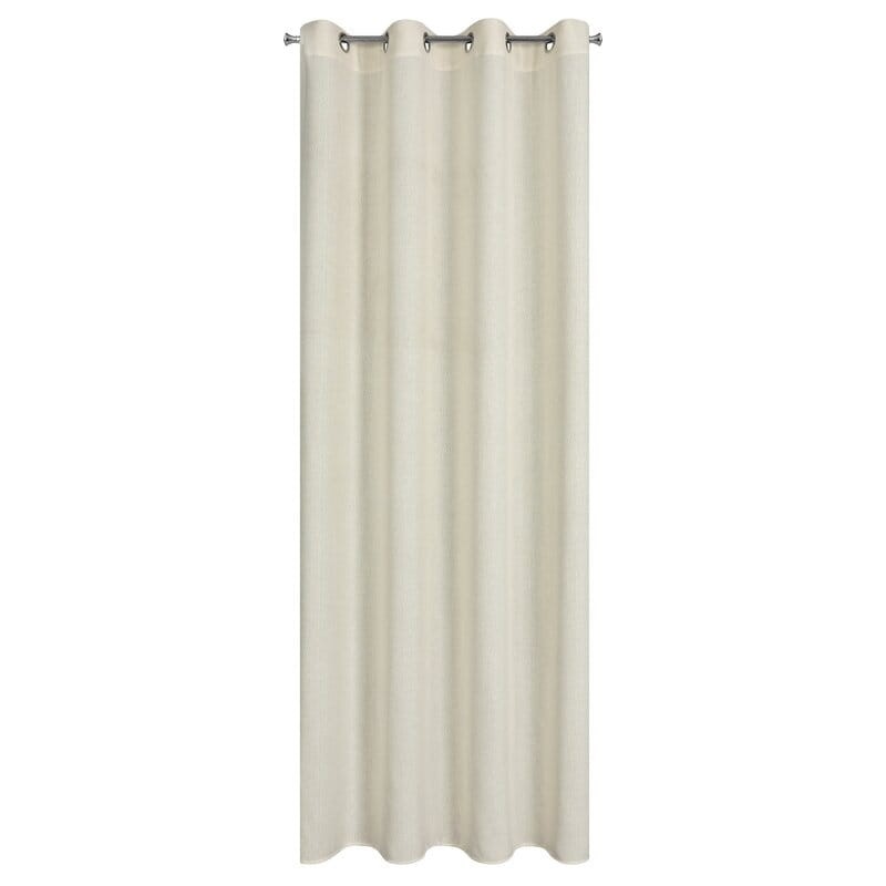 Zasłona gotowa ortex ecru eko 140X250 Naturalna