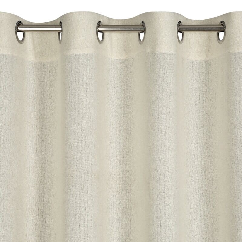 Zasłona gotowa ortex ecru eko 140X250 Naturalna