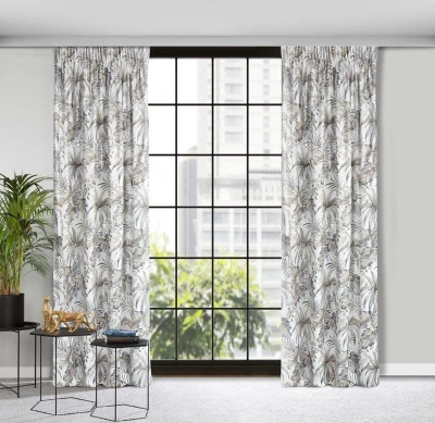 ZASŁONA RODOS NA TAŚMIE ORTEX 140X270 Biała