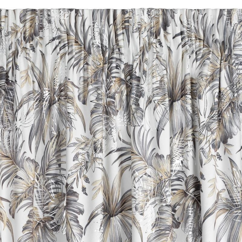 ZASŁONA RODOS NA TAŚMIE ORTEX 140X270 Biała