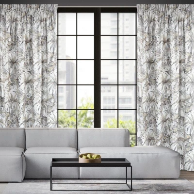 ZASŁONA RODOS NA TAŚMIE ORTEX 140X270 Biała