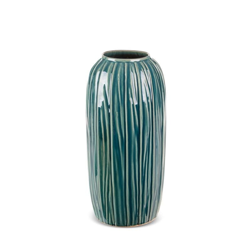 WAZON DEKORACYJNY REA 17X45 CM ZIELONY