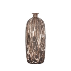 WAZON DEKORACYJNY Frotte BawełnianyKA 13X13X42 CM BRĄZOWY