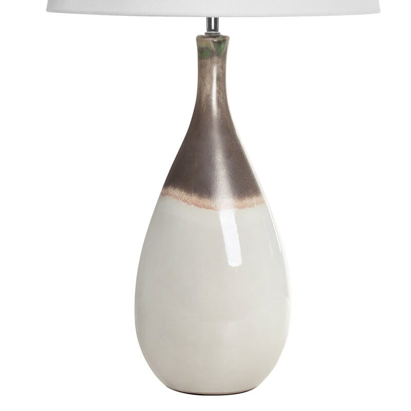 LAMPA DEKORACYJNA KATIA 28X28X73 CM KREMOWY