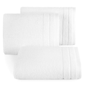 RĘCZNIK DAMLA 50X90 CM BIAŁY 100% BAWEŁNA 500 GSM