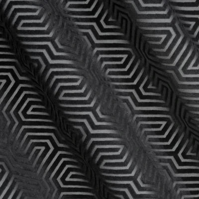 Zasłona Velvet 140x250 welwetowa gładka Cardin INGA czarny