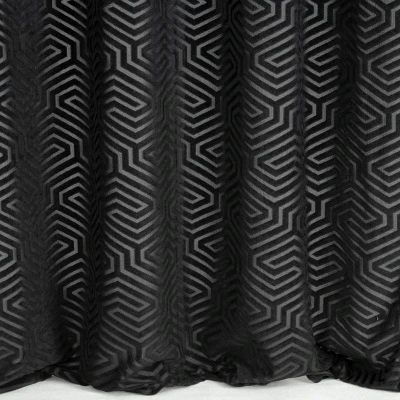 Zasłona Velvet 140x250 welwetowa gładka Cardin INGA czarny