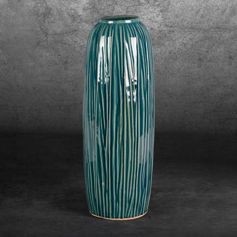 WAZON DEKORACYJNY REA 17X36 CM ZIELONY
