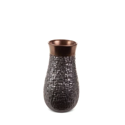 WAZON DEKORACYJNY 14X27 CM STALOWY