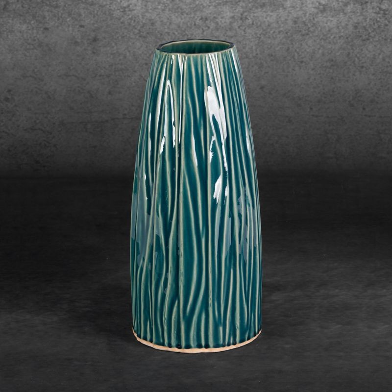 WAZON DEKORACYJNY REA 16X34 CM ZIELONY