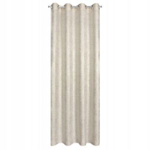 Zasłona gotowa boho płótno len 140X250 Naturalna