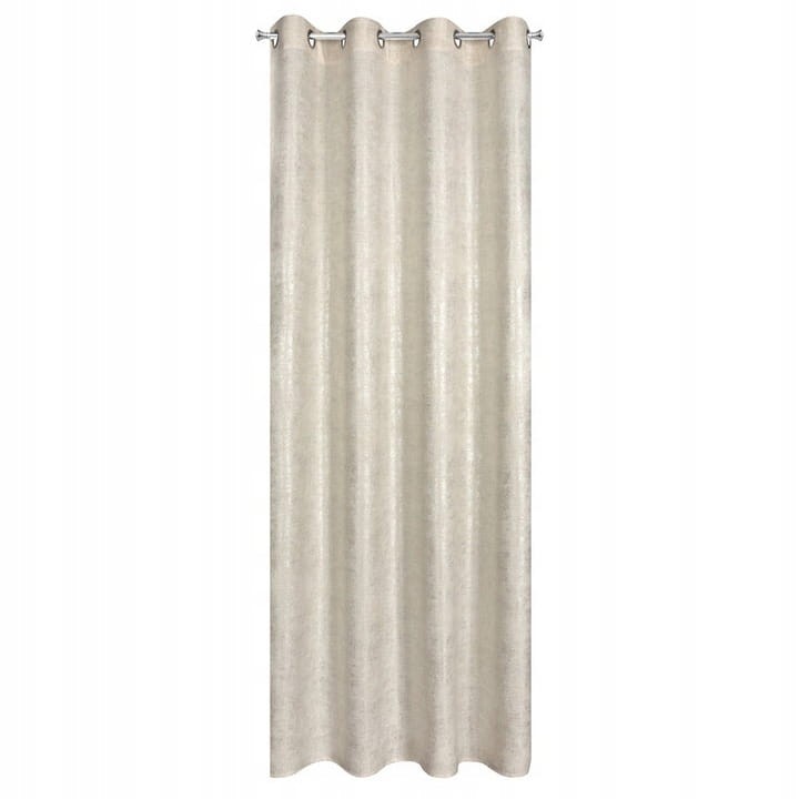 Zasłona gotowa boho płótno len 140X250 Naturalna