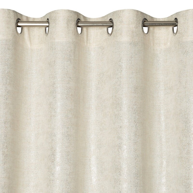 Zasłona gotowa boho płótno len 140X250 Naturalna