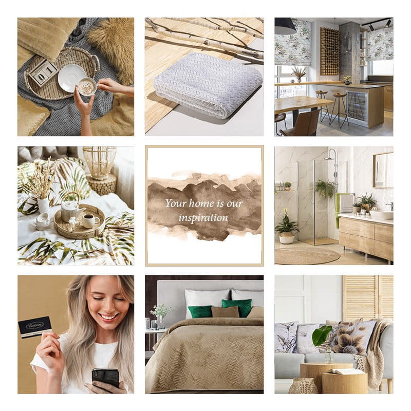 Zasłona gotowa boho płótno len 140X250 Naturalna