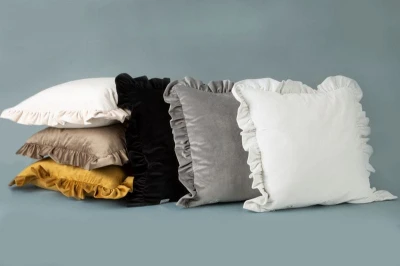 Poszewka welurowa velvet welwet 25 45X45 Ceglana
