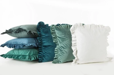 Poszewka welurowa velvet welwet 25 45X45 Ceglana