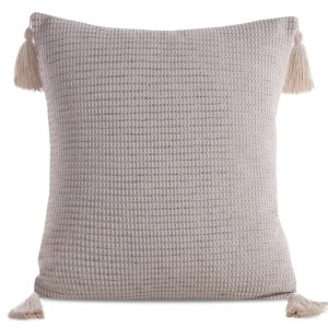 Poszewka Dekoracyjna BOHO Eko Beż 3 45X45 Beżowa