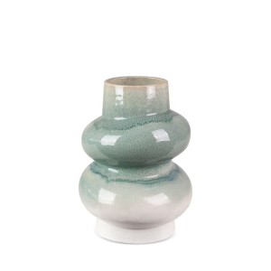 WAZON DEKORACYJNY LIANA 17X23 CM KREMOWY