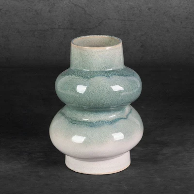 WAZON DEKORACYJNY LIANA 17X23 CM KREMOWY