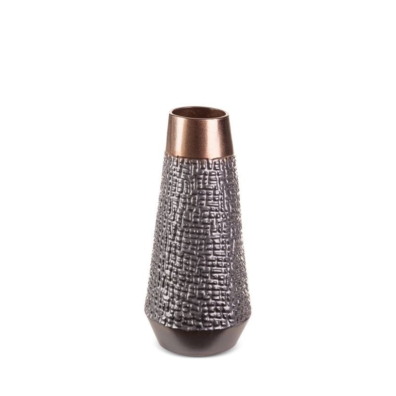 WAZON DEKORACYJNY 16X34 CM KREMOWY