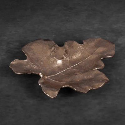 PATERA DEKORACYJNA DALIA 24X20X2 CM Złota