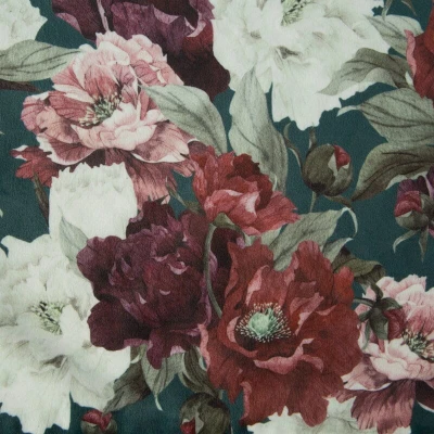 Obrus Bieżnik Welurowy Velvet 2 35X180 CM ZIELONY