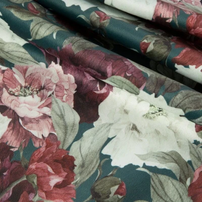 Obrus Bieżnik Welurowy Velvet 2 35X180 CM ZIELONY
