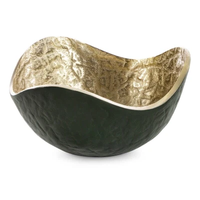 MISA DEKORACYJNA PEDRO3 25X25X13 CM Zielona