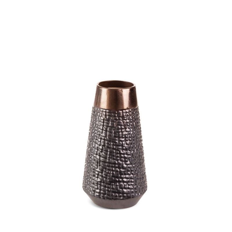 WAZON DEKORACYJNY 14X26 CM STALOWY