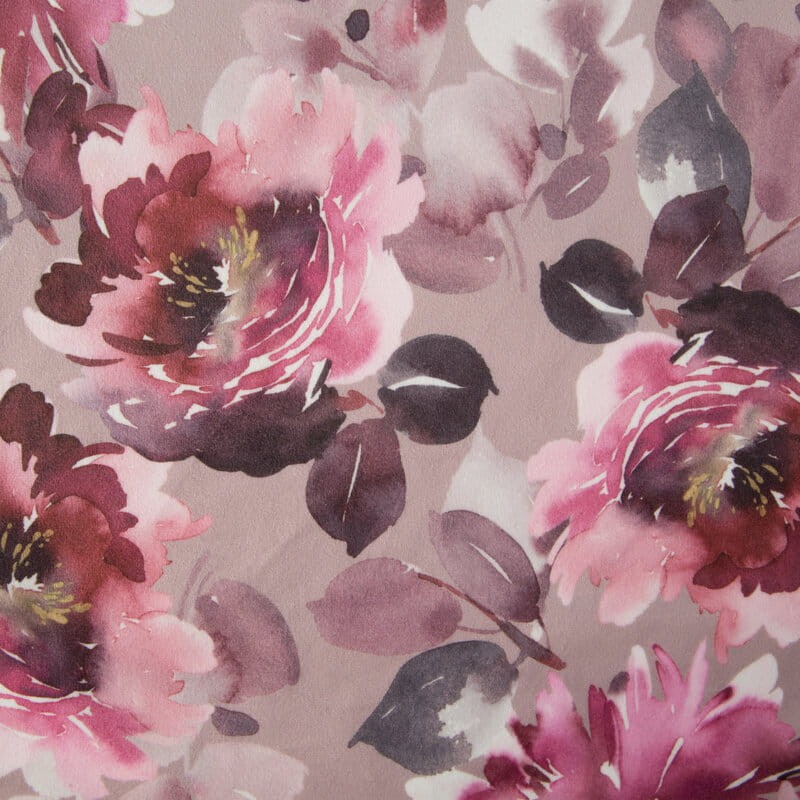Obrus Bieżnik Welurowy Velvet 1 30X40 CM PUDROWY