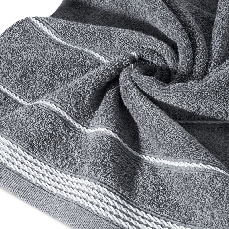 RĘCZNIK Kąpielowy Frotte 50X90 CM STALOWY