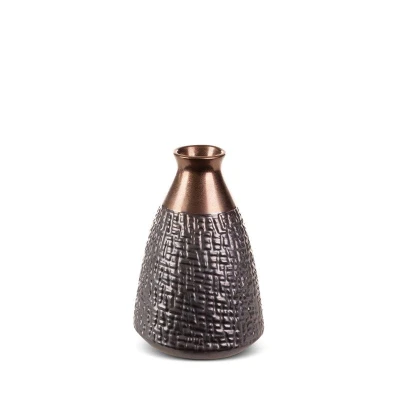 WAZON DEKORACYJNY 16X24 CM STALOWY