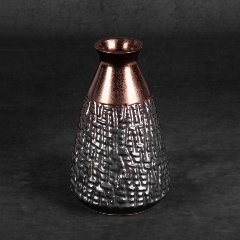 WAZON DEKORACYJNY 16X24 CM STALOWY