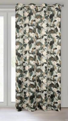 I OLIWKOWA ZASŁONA Z WELWETU BOTANIC 140x250cm