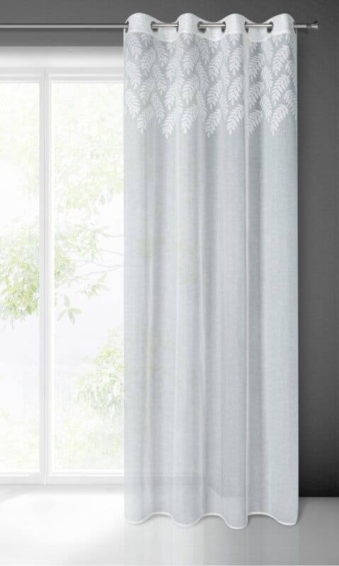 FIRANA GOTOWA ANET ORTEX 140X250 CM Biała