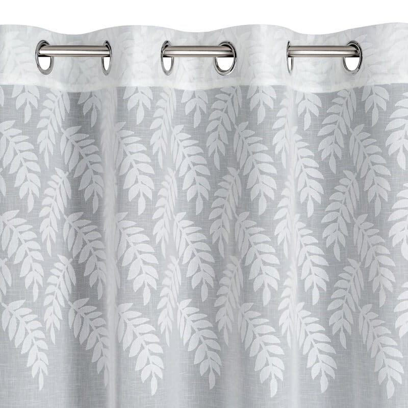 FIRANA GOTOWA ANET ORTEX 140X250 CM Biała
