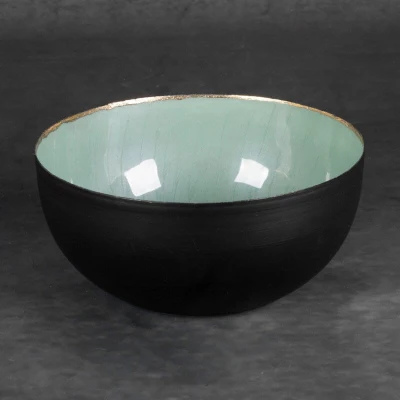 MISA DEKORACYJNA DORA 20X9 CM Czarna