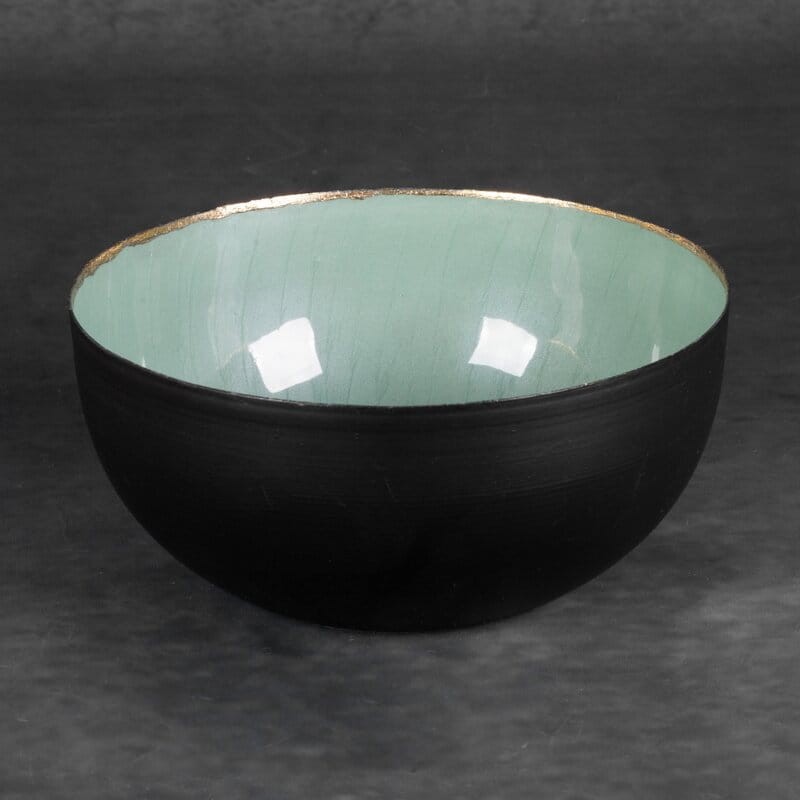 MISA DEKORACYJNA DORA 20X9 CM Czarna