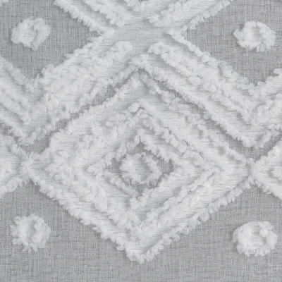 ESTERA BIAŁA LEKKA ZASŁONA W STYLU BOHO 140x250 cm