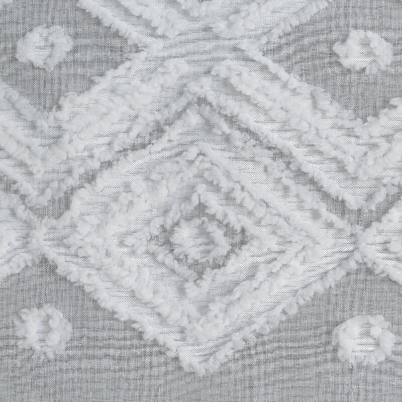 ESTERA BIAŁA LEKKA ZASŁONA W STYLU BOHO 140x250 cm