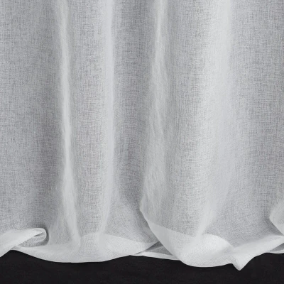 ESTERA BIAŁA LEKKA ZASŁONA W STYLU BOHO 140x250 cm