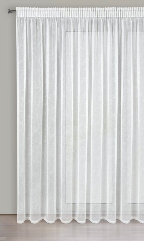 Firana gotowa KELLY NA TAŚMIE 300 X 250 CM Biała